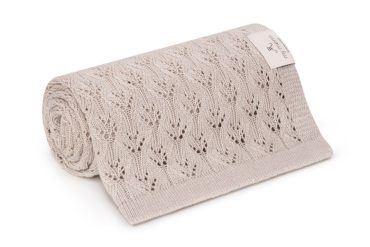 Openwork Beige - Bambus/Bómullar Teppi