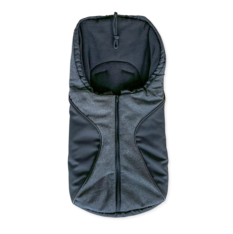 Bílstóla svefnpoki - Dökk Grár