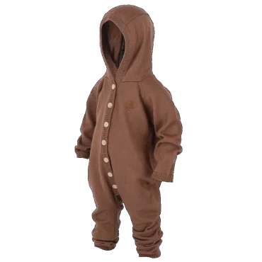 Bruse Heilgalli m/ hettu Merino ull - Brúnn