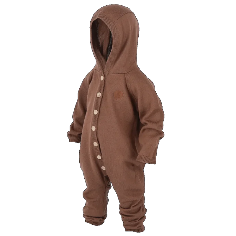 Bruse Heilgalli m/ hettu Merino ull - Brúnn