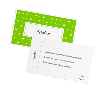 Hugarfrelsi - Styrkleikaspjöld