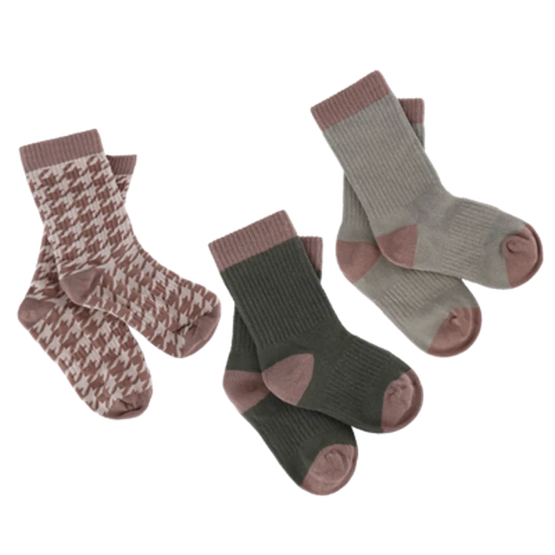 Bambus Sokkar 3 pör - Olive/Fresco Mix