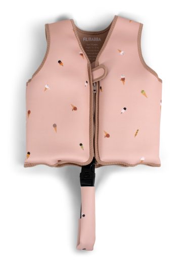 Sundvesti 3-4 ára - Bleikt Summer