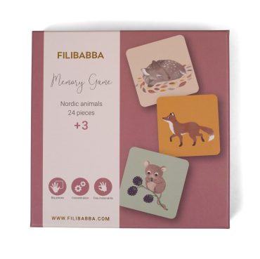 Memory Game - Nordic Animals