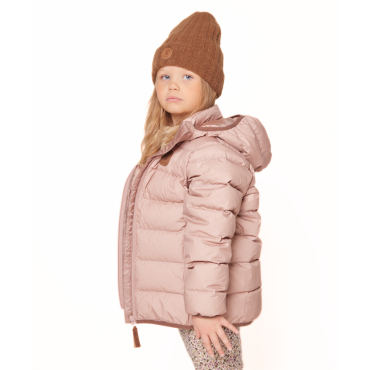 Bruse Dúnúlpa- Fölbleik