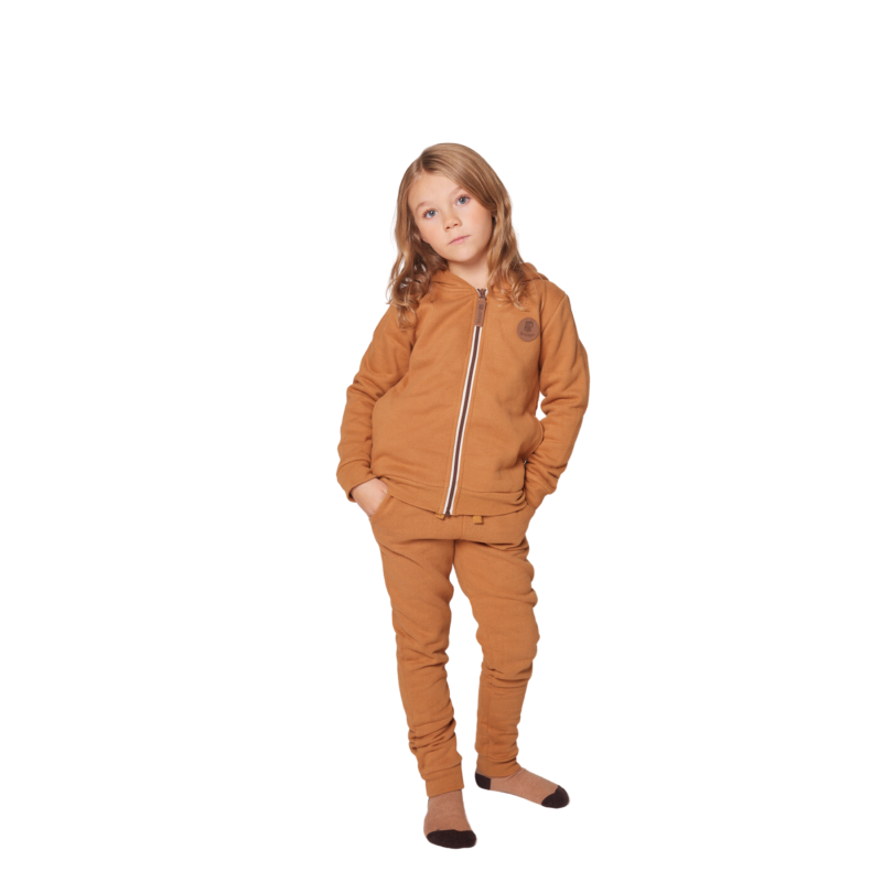 Bruse Rennd Hettupeysa & Buxur - Bone Brown