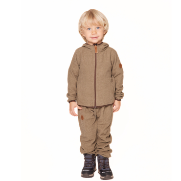 Bruse Micro Fleece galli - Hettupeysa & Buxur - Covert Green