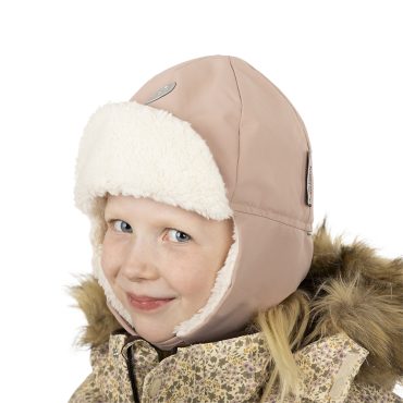 Bruse Húfa - Vatns og vindheld - Fölbleik