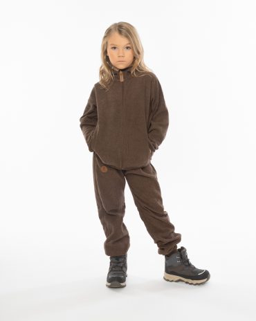 Bruse Micro Fleece galli - Hettupeysa & Buxur - Chocolate Martini