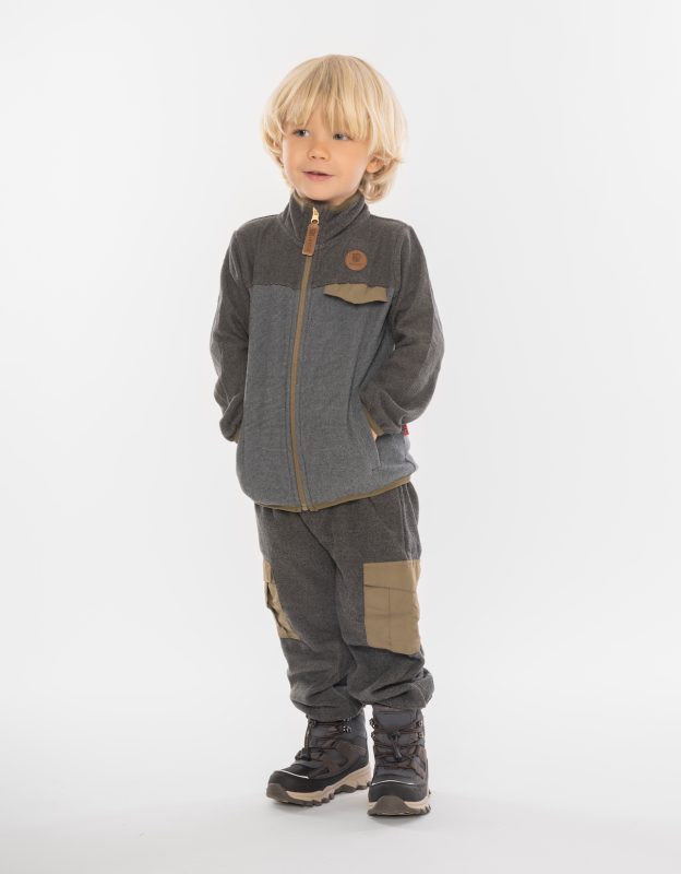 Bruse Micro Fleece galli - Peysa & Buxur – Dökkblár og Grænn