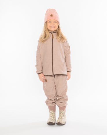 Bruse Micro Fleece galli - Hettupeysa & Buxur - Fölbleikt