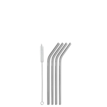 Drykkjarrör Stainless Steel - Silver