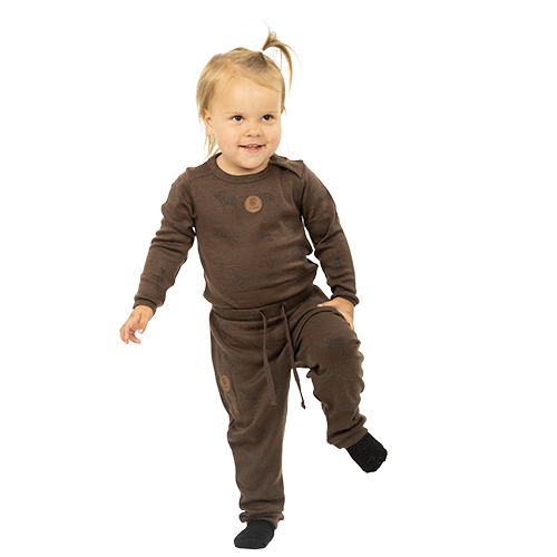 Bruse Merino ull – Ungbarna Buxur – Chocolate Martini