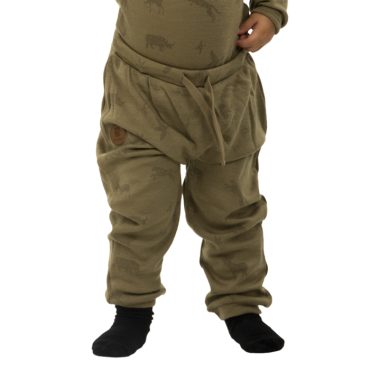 Bruse Merino ull - Ungbarna Buxur - Covert Green