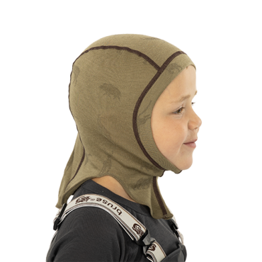 Bruse Ungbarna Lambhúshetta Merino ull - Covert Green m/dýrum