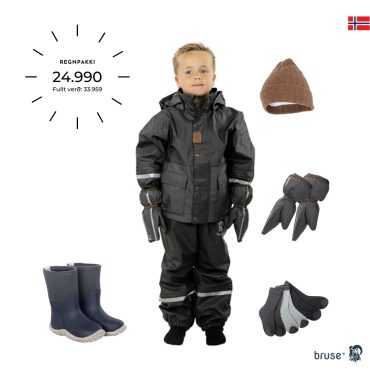 Bruse Regnpakkinn - Dökkblár