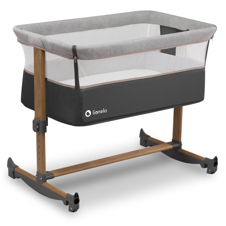 Lionelo Leonie 3in1 Co-sleeper - Grey Stone