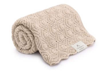 Merino Ullarteppi - Warm Beige
